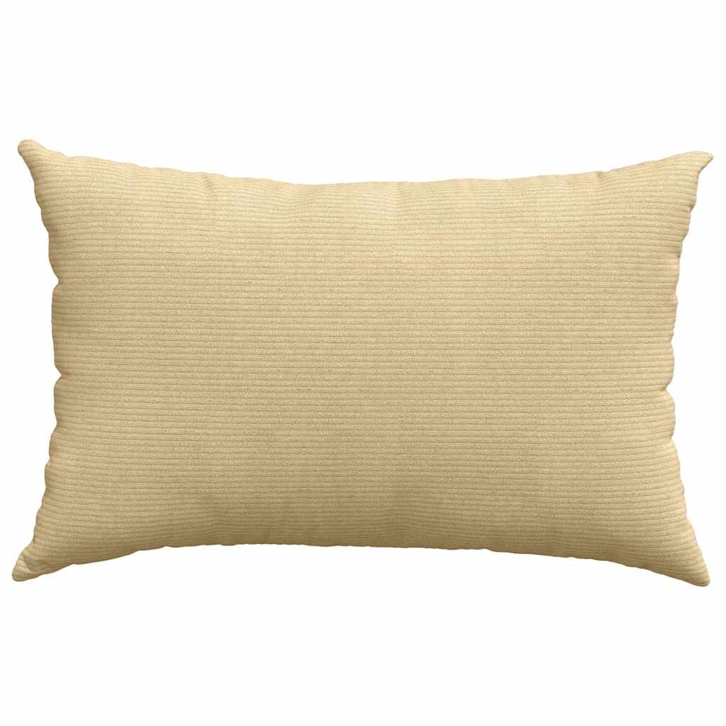 Sofa Kussens 2 pcs Grijs groen 60 x 40 cm Katoen Stof