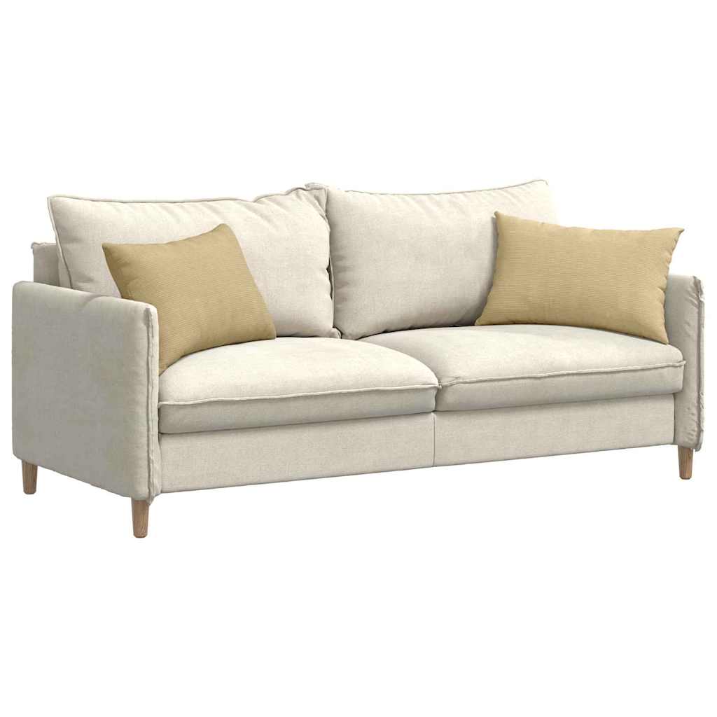 Sofa Kussens 2 pcs Grijs groen 60 x 40 cm Katoen Stof