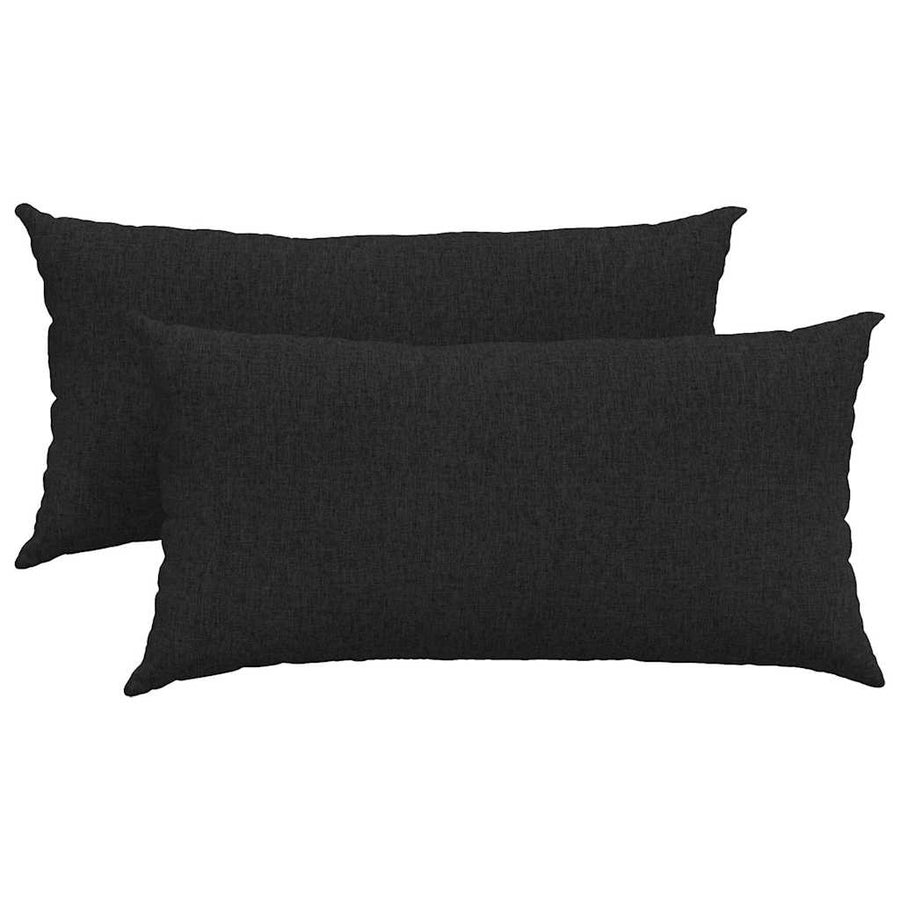 Sofa Kussens Zwart Stof