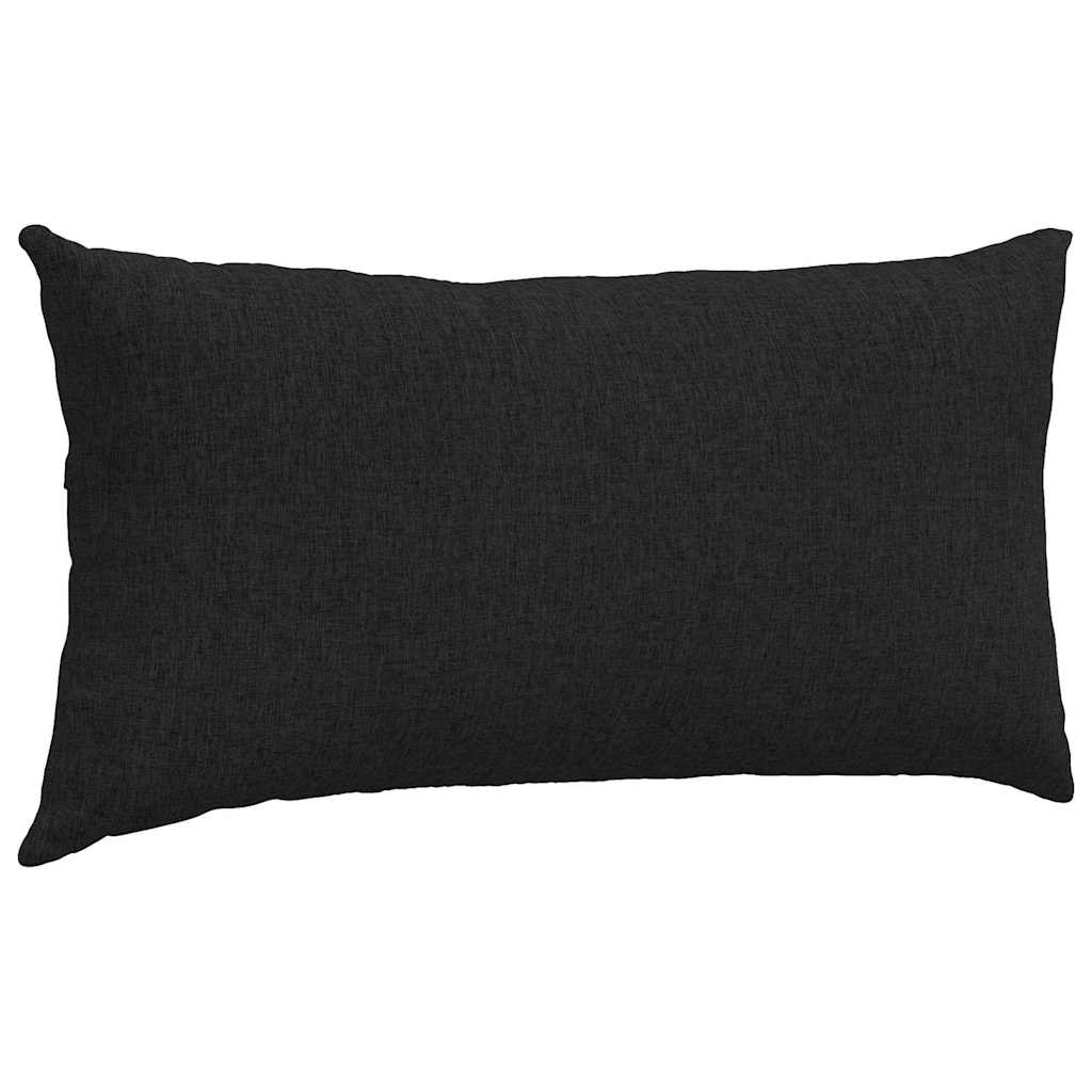 Sofa Kussens Zwart Stof