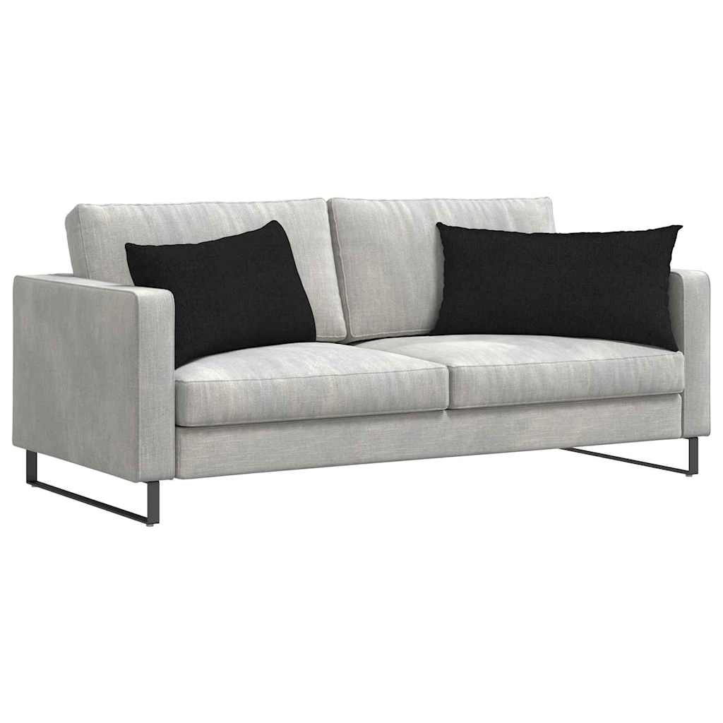 Sofa Kussens Zwart Stof