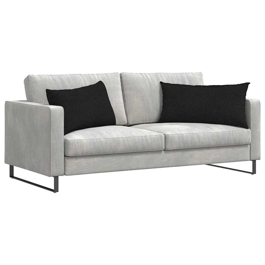 Sofa Kussens Zwart Stof
