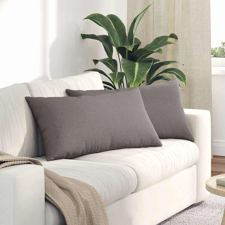 Sofa Kussens Taupe Stof