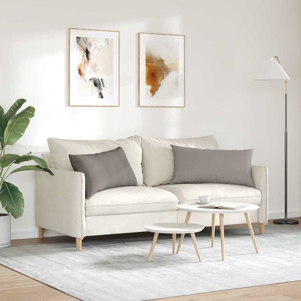 Sofa Kussens Taupe Stof