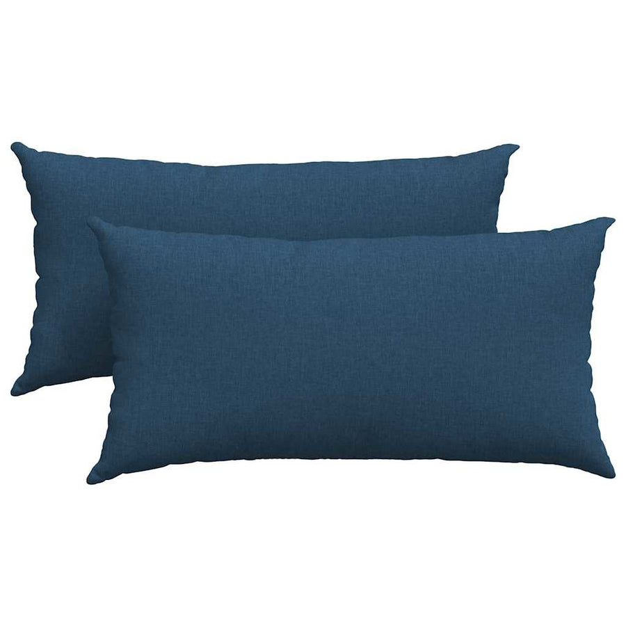 Sofa Kussens Blauw Stof