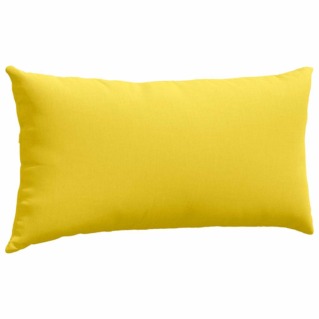 Sofa Kussens Lichtgeel Stof