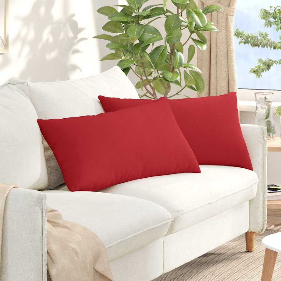 Sofa Kussens Rood Stof