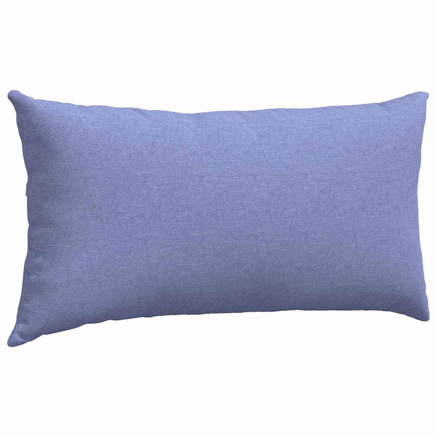 Sofa Kussens 2 pcs Blauw 80 x 40 cm