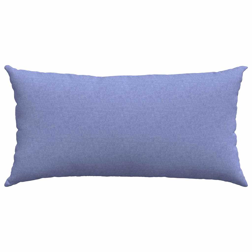 Sofa Kussens 2 pcs Blauw 80 x 40 cm