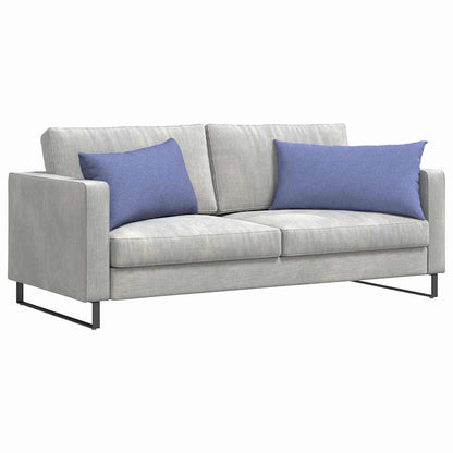 Sofa Kussens 2 pcs Blauw 80 x 40 cm