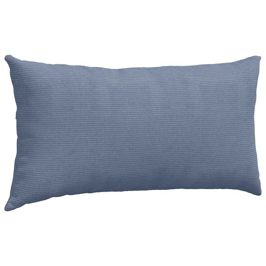 Sofa Kussens 2 pcs Blauw 80 x 40 cm Katoen Stof