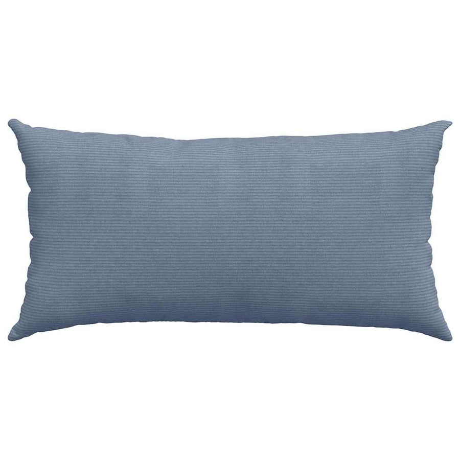 Sofa Kussens 2 pcs Blauw 80 x 40 cm Katoen Stof