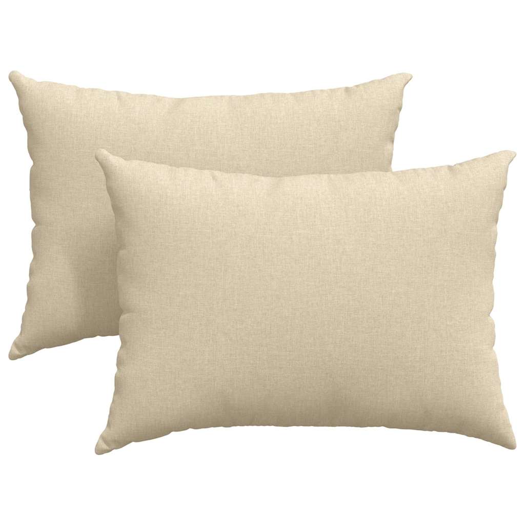 Sofa Kussens Crème Stof