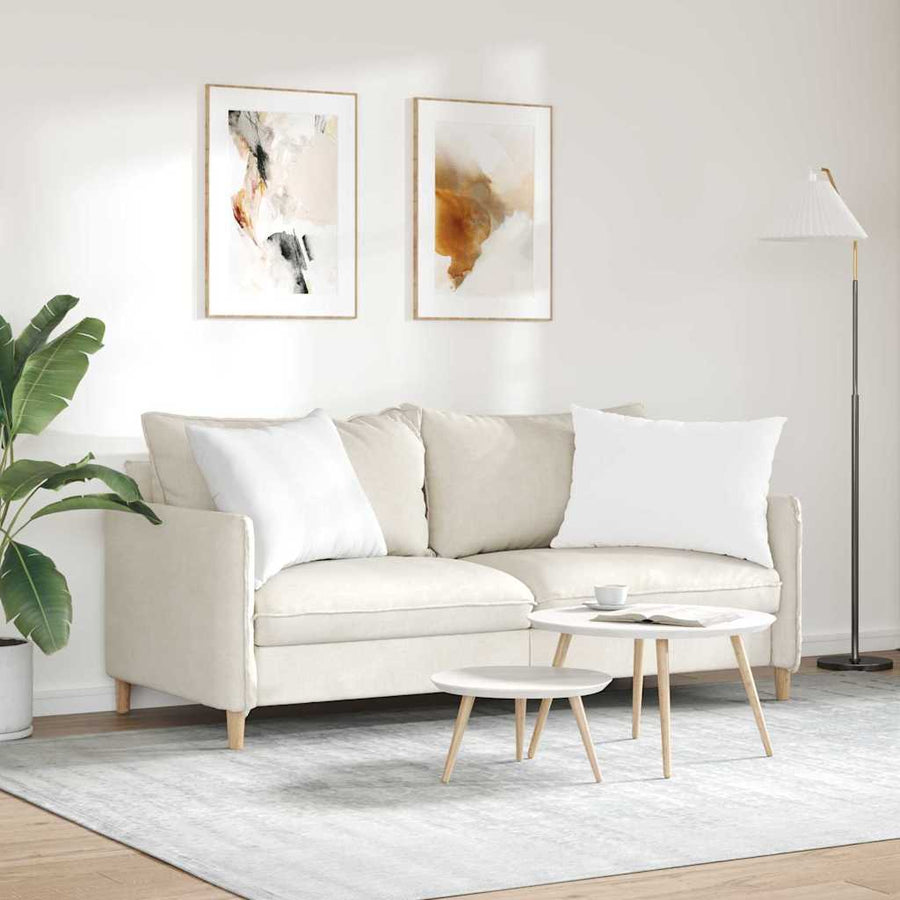 Sofa Kussens Wit Stof