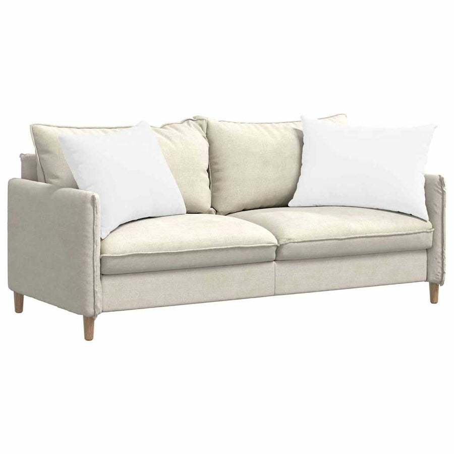 Sofa Kussens Wit Stof
