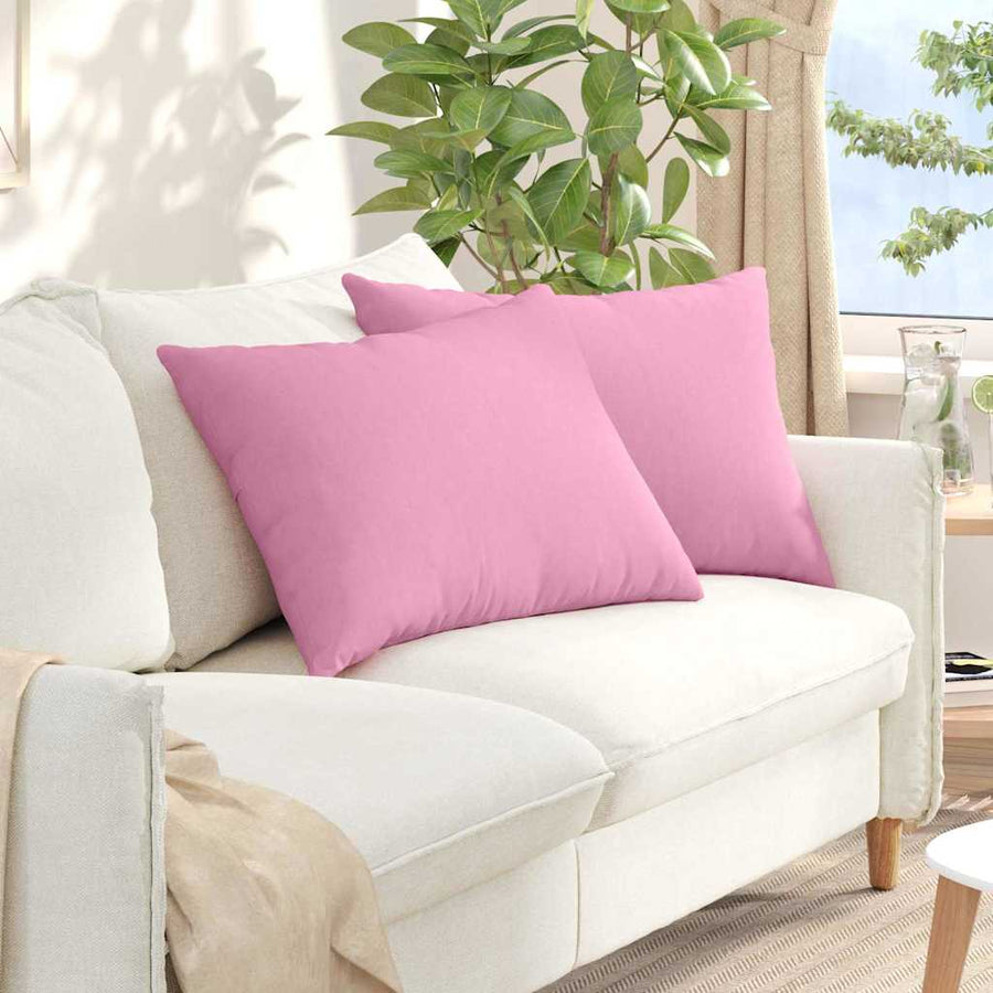 Sofa Kussens Roze Stof