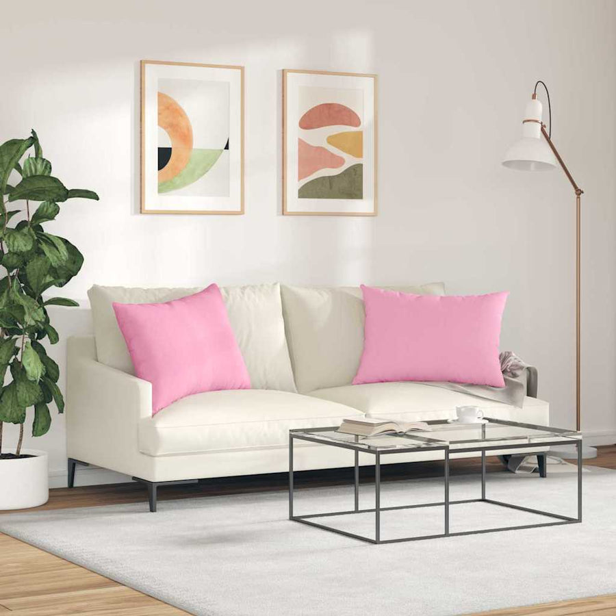 Sofa Kussens Roze Stof