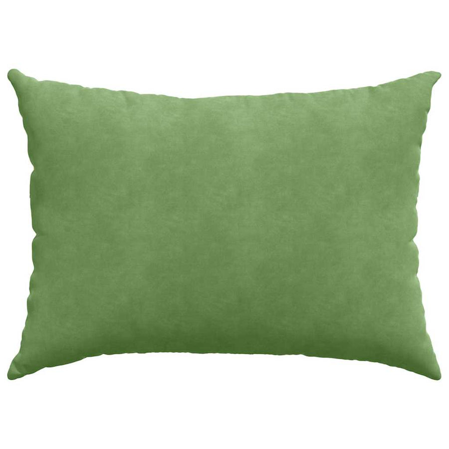 Sofa Kussens 2 pcs Lichtgroen 70 x 50 cm Katoen Stof