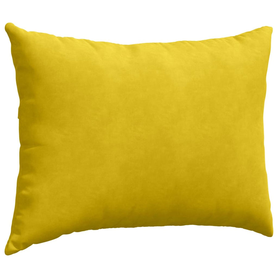Sofa Kussens 2 pcs Geel 70 x 50 cm Katoen Stof