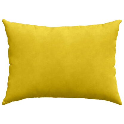 Sofa Kussens 2 pcs Geel 70 x 50 cm Katoen Stof