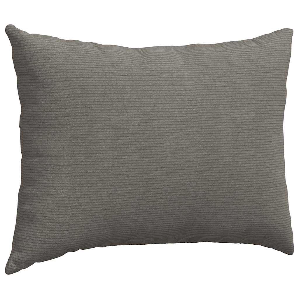 Sofa Kussens 2 pcs Lichtgrijs 70 x 50 cm Katoen Stof