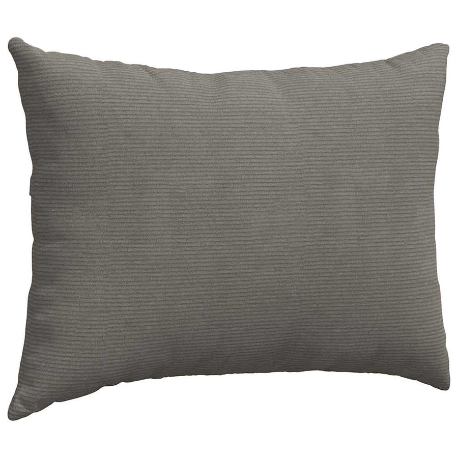 Sofa Kussens 2 pcs Lichtgrijs 70 x 50 cm Katoen Stof