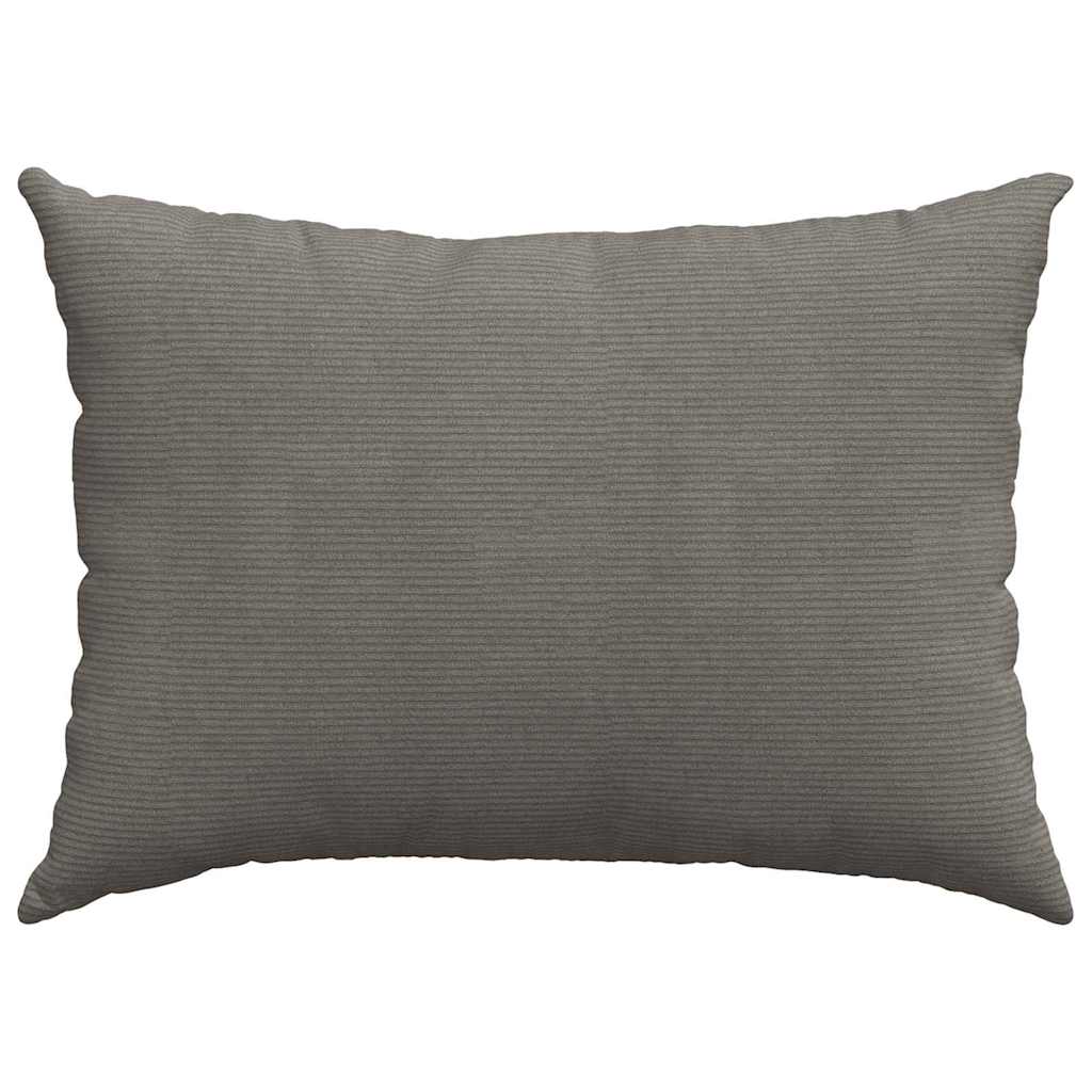 Sofa Kussens 2 pcs Lichtgrijs 70 x 50 cm Katoen Stof