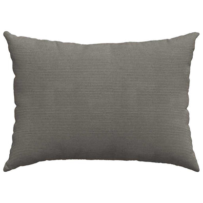 Sofa Kussens 2 pcs Lichtgrijs 70 x 50 cm Katoen Stof