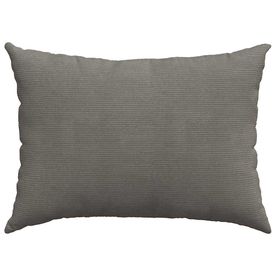 Sofa Kussens 2 pcs Lichtgrijs 70 x 50 cm Katoen Stof