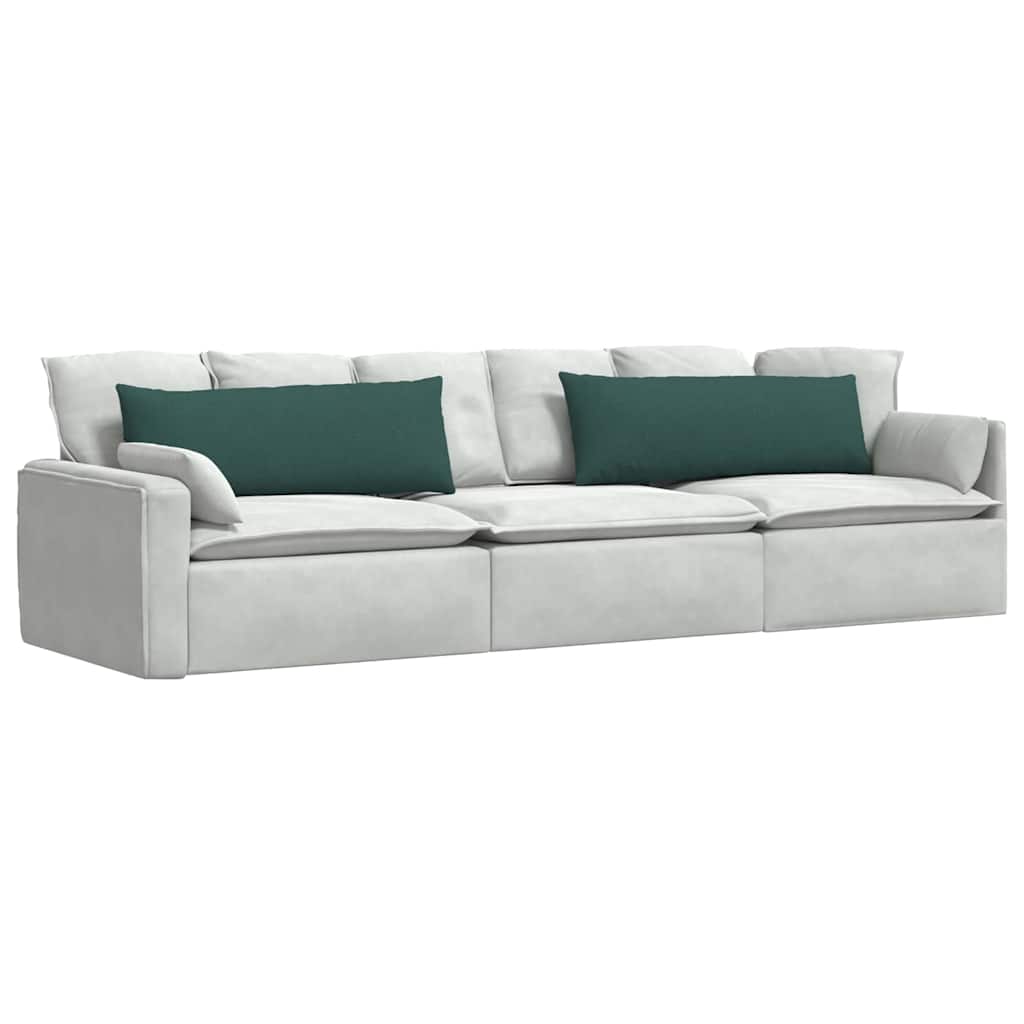 Sofa Kussens Donkergroen Stof