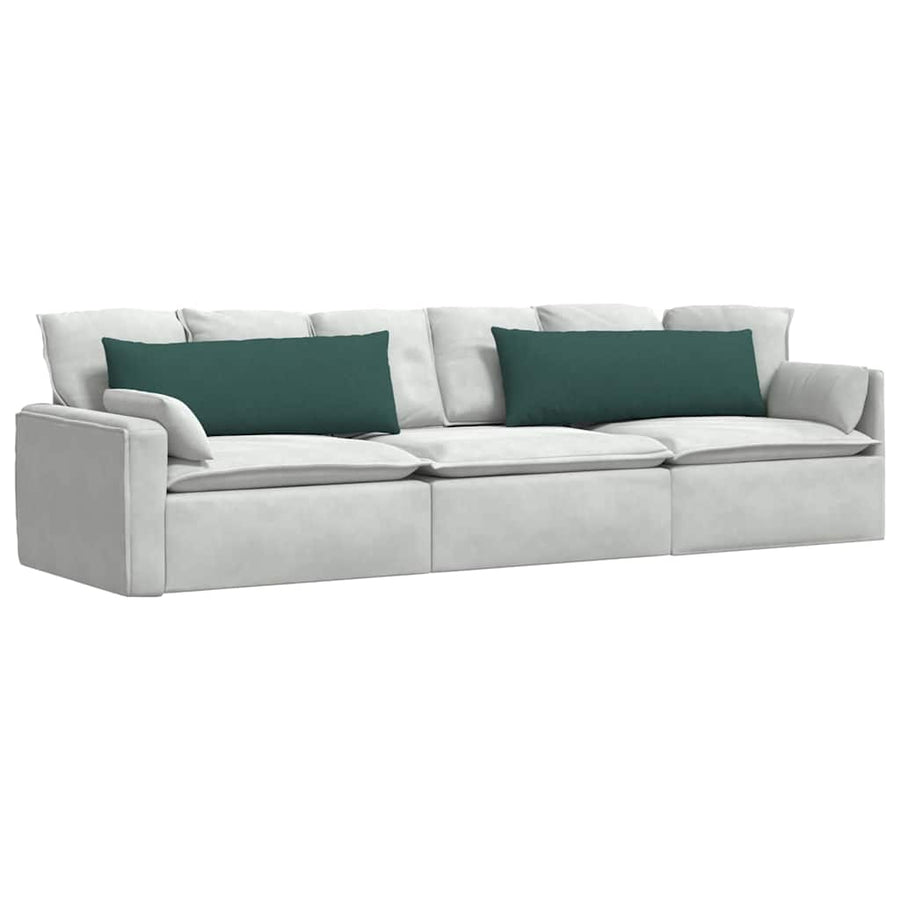 Sofa Kussens Donkergroen Stof