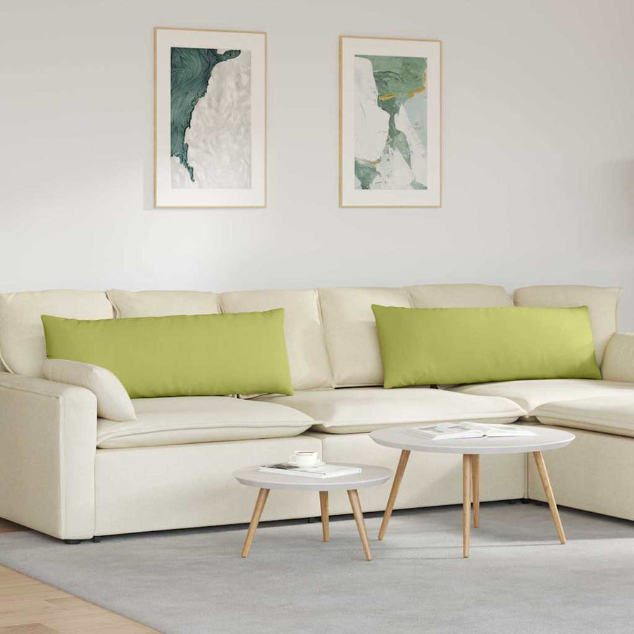 Sofa Kussens Lichtgroen Stof