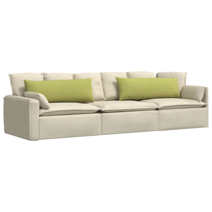 Sofa Kussens Lichtgroen Stof