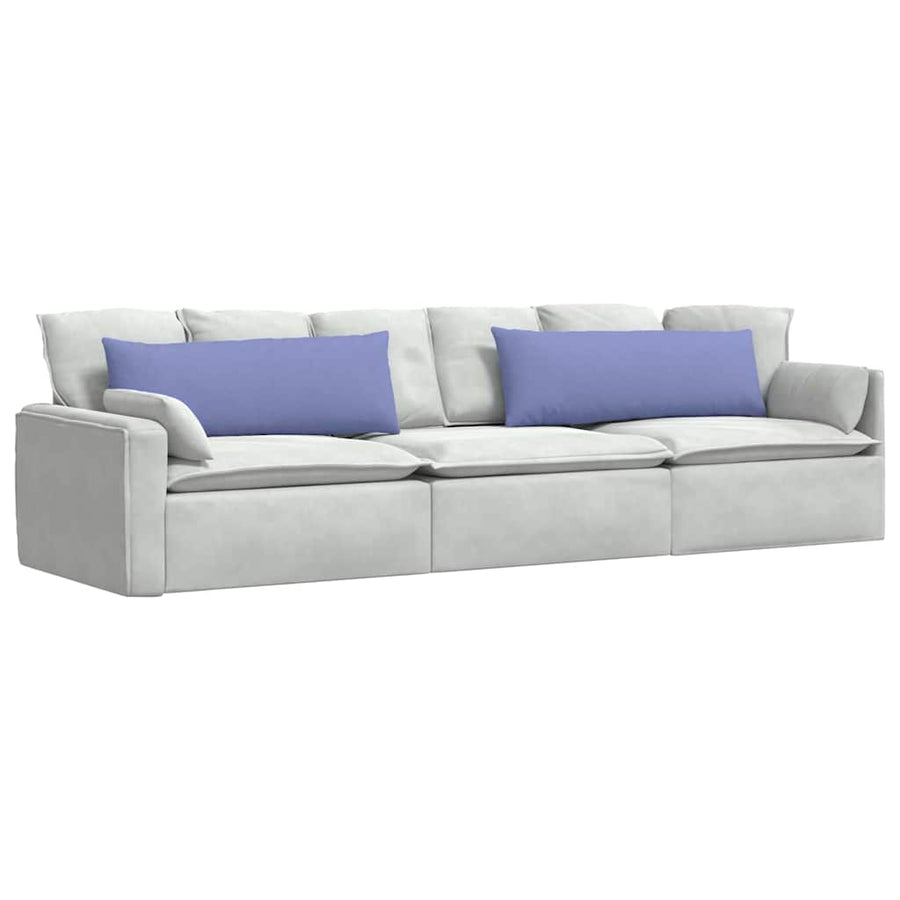 Sofa Kussens Blauw Stof