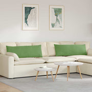 Sofa kussens 2 stuks lichtgroen 120x40 cm corduroy