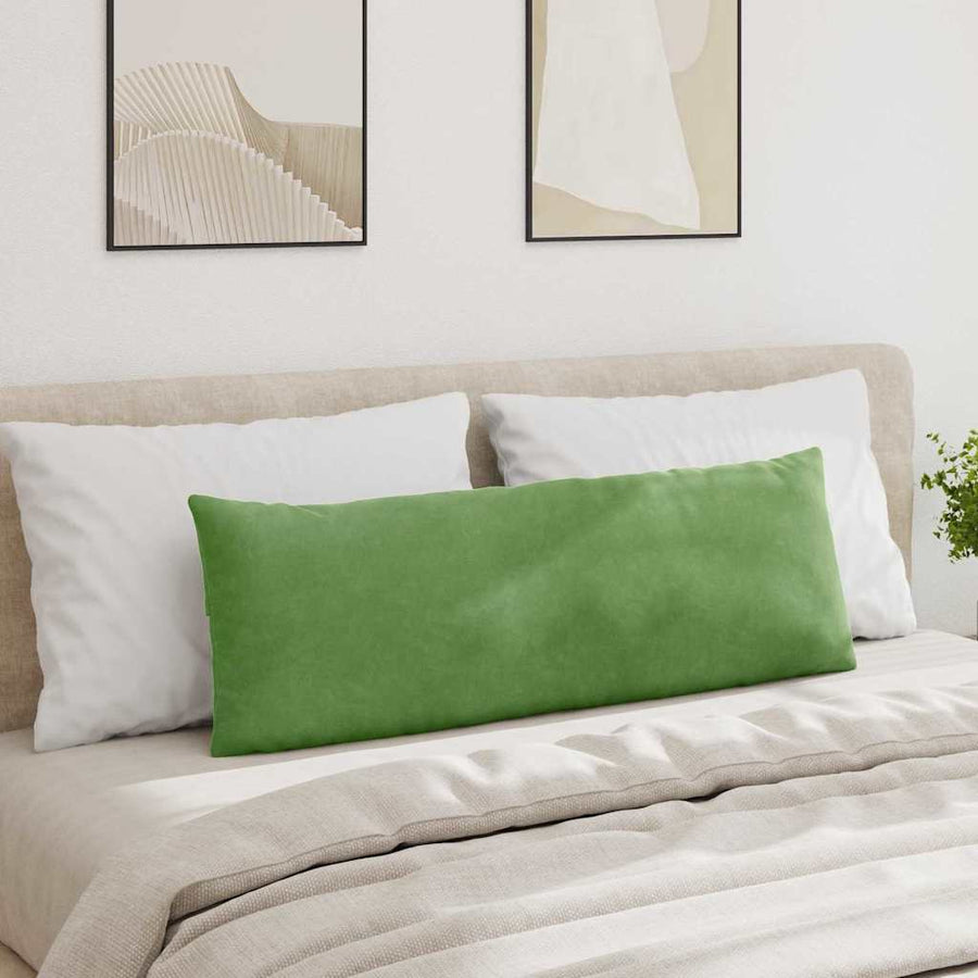 Sofa Kussens 2 stuks Lichtgroen 120 x 40 cm Cordstof