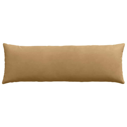 Sofa Kussens 2 pcs Bruin 120 x 40 cm Katoen Stof