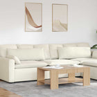 Sofakussens 2 stuks crème 120x40 cm corduroy