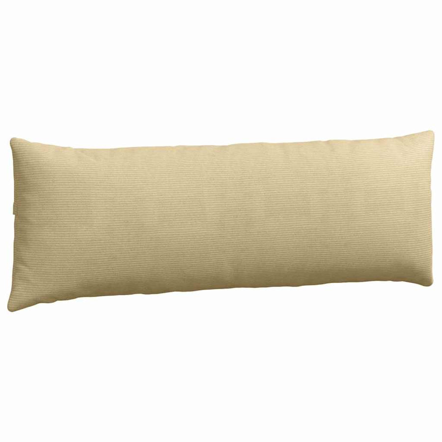 Sofa Kussens 2 pcs Grijs groen 120 x 40 cm Katoen Stof