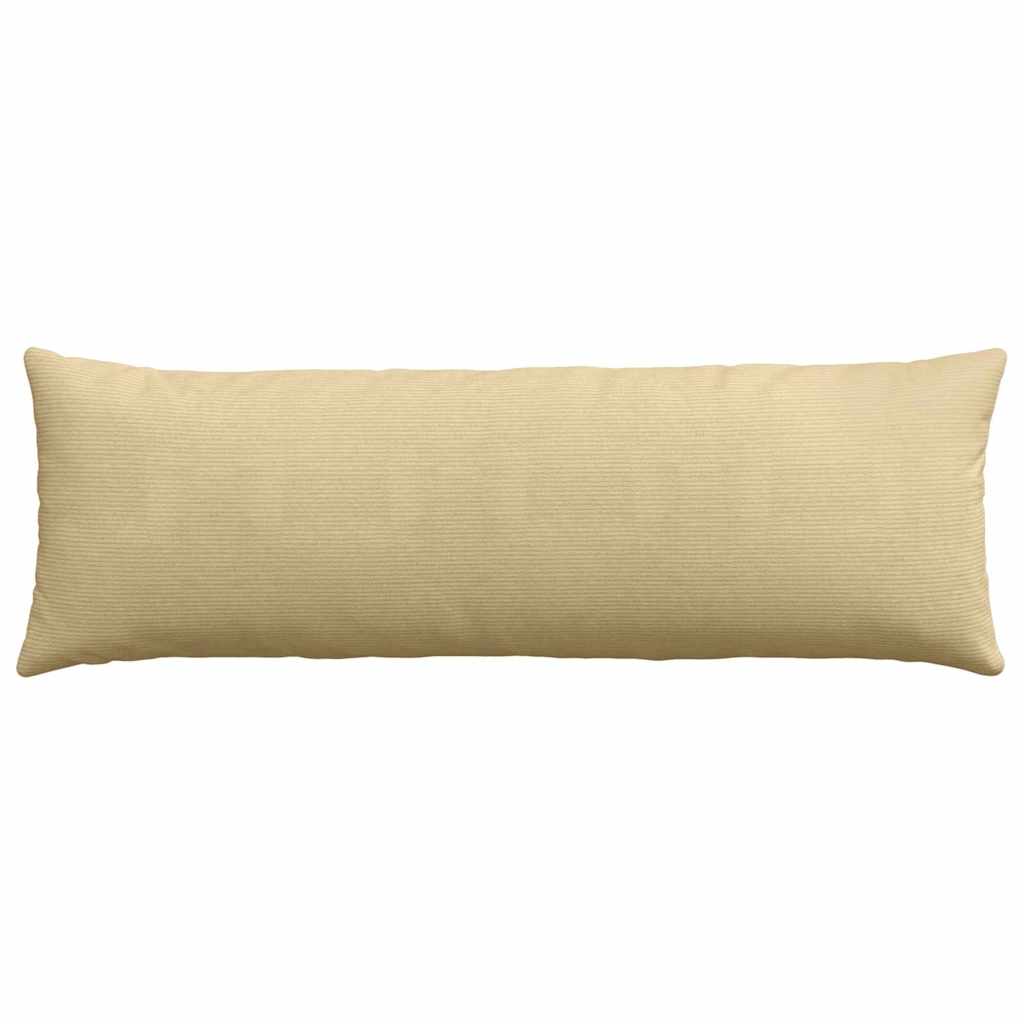 Sofa Kussens 2 pcs Grijs groen 120 x 40 cm Katoen Stof