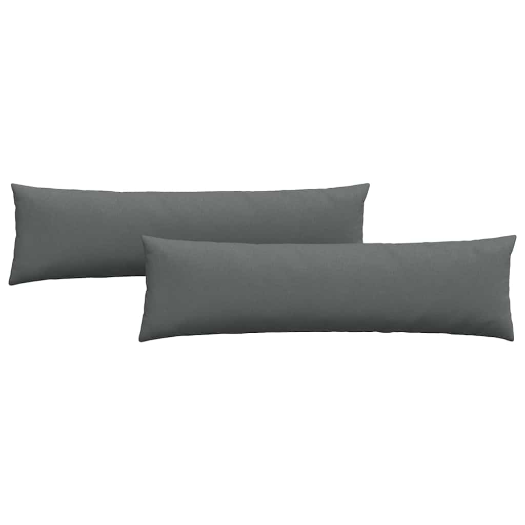 Sofa Kussens Donkergrijs Stof