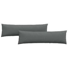 Sofa Kussens Donkergrijs Stof