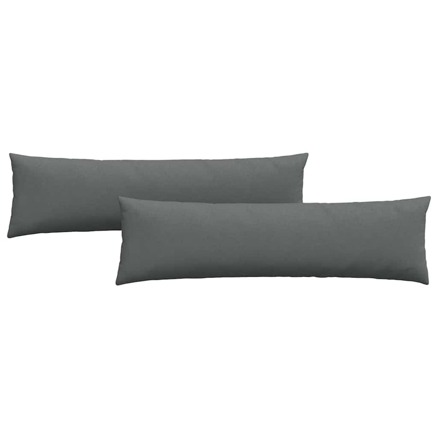 Sofa Kussens Donkergrijs Stof