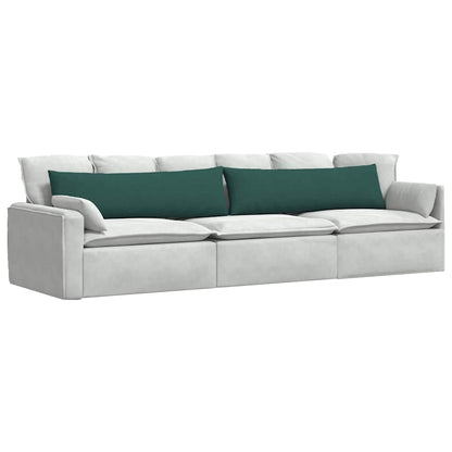 Sofa Kussens Donkergroen Stof