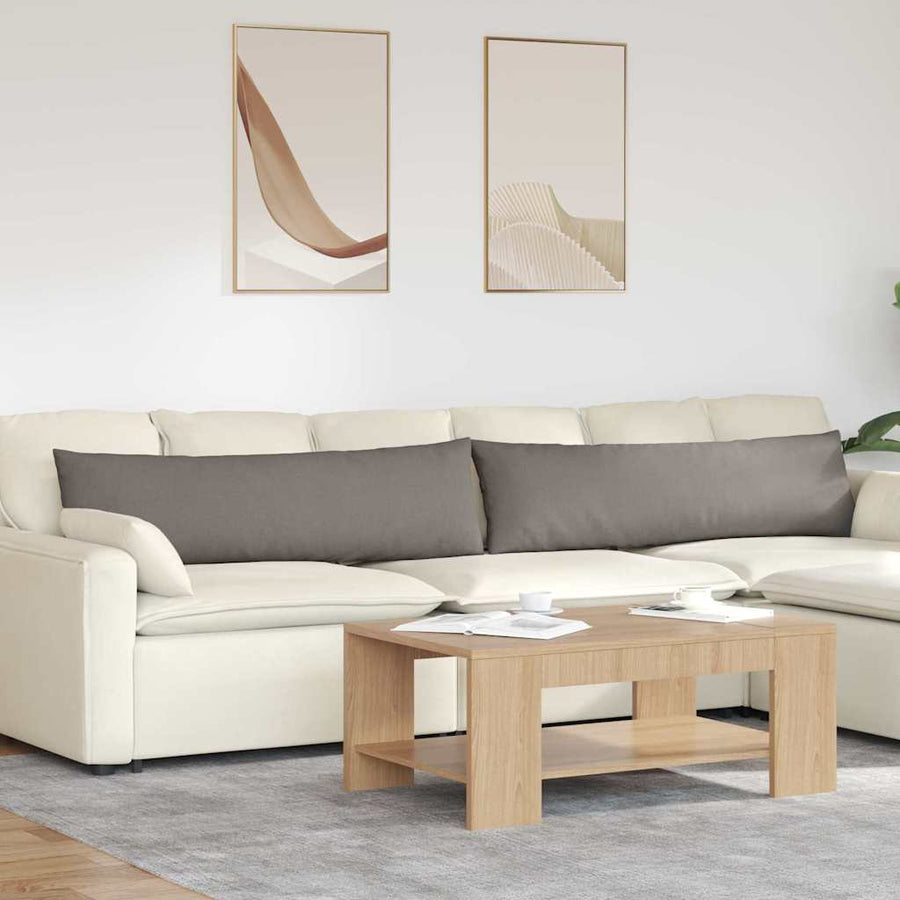Sofa Kussens Taupe Stof