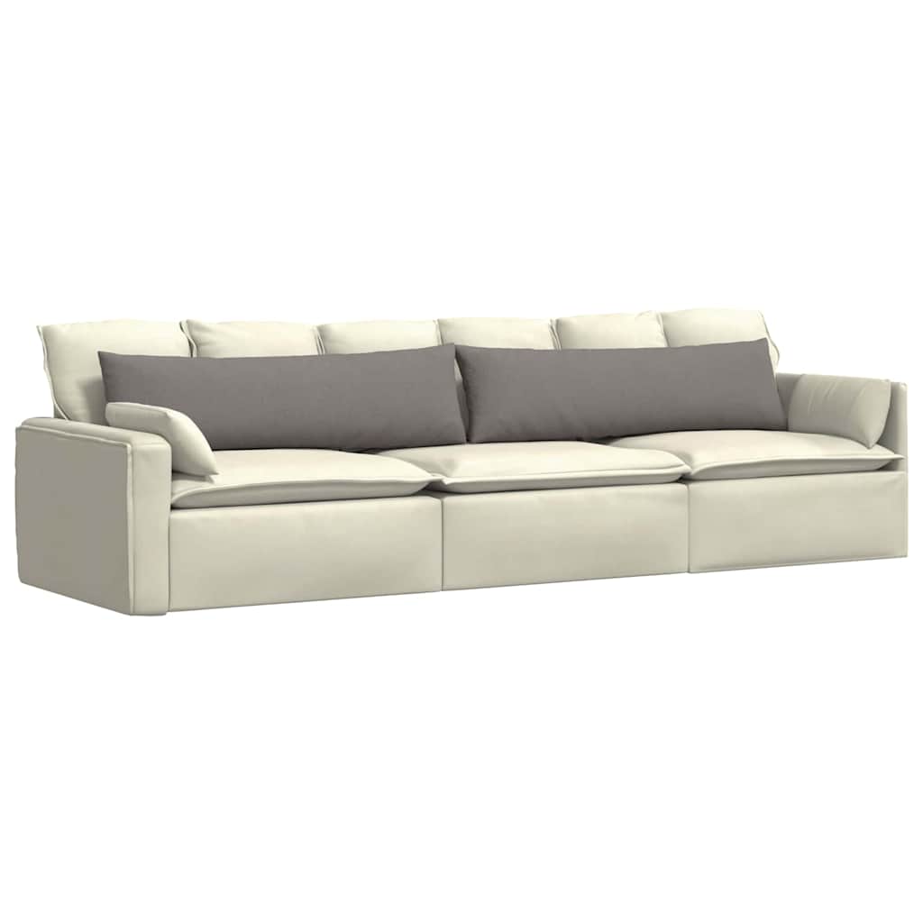 Sofa Kussens Taupe Stof