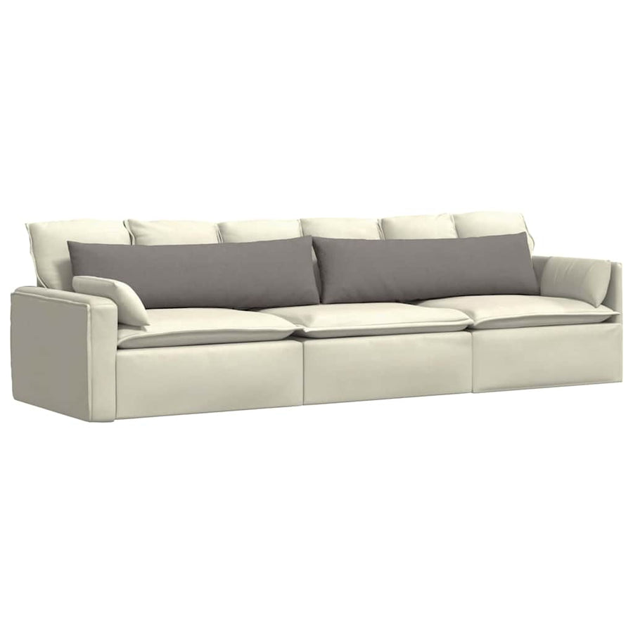 Sofa Kussens Taupe Stof