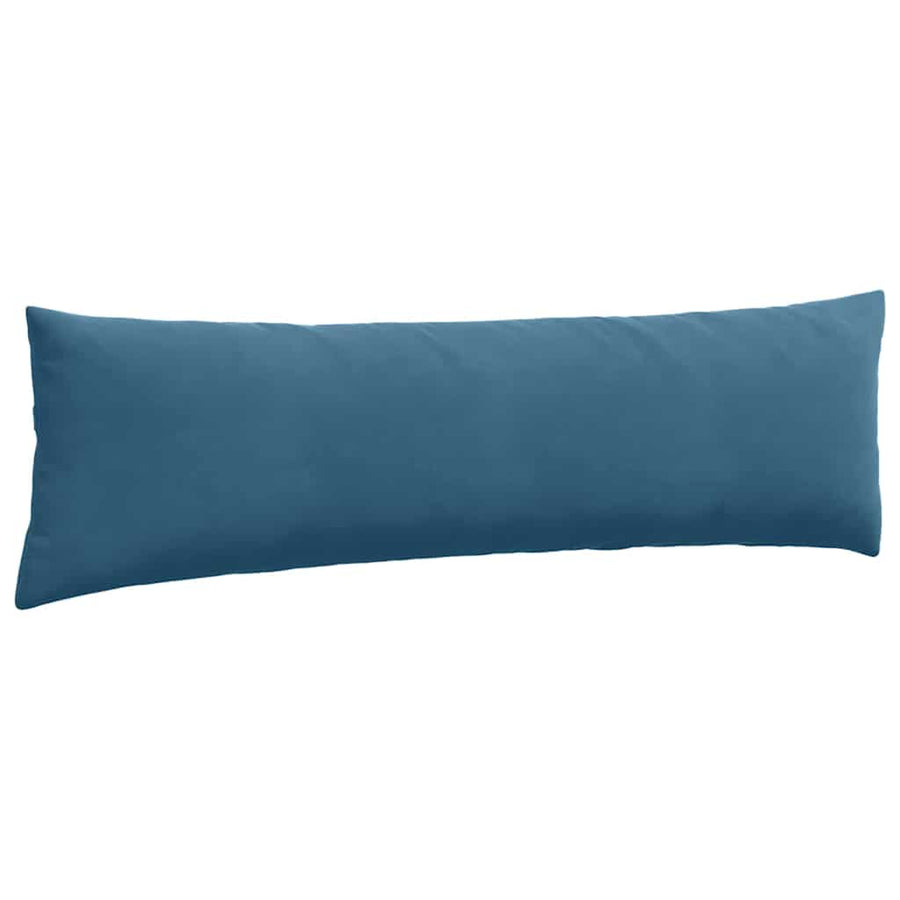 Sofa Kussens 2 pcs Blauw 145 x 40 cm Katoen Stof
