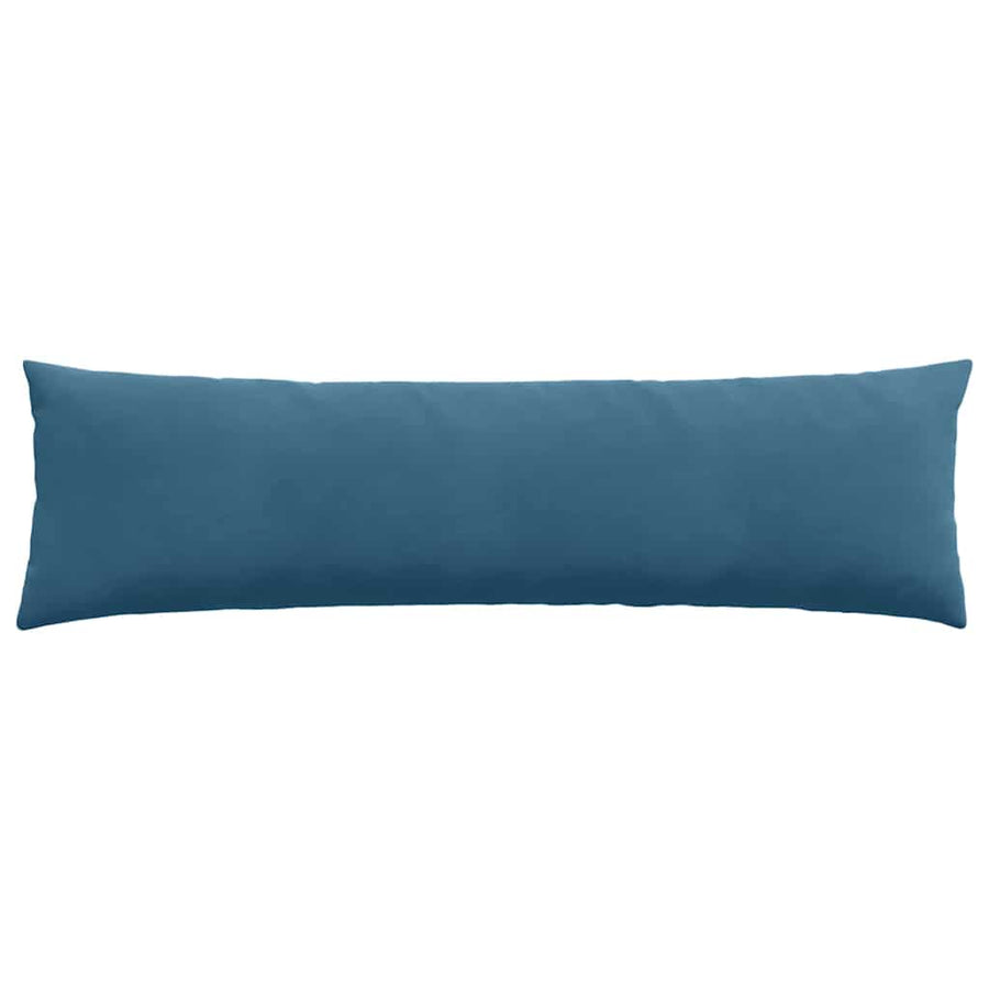 Sofa Kussens 2 pcs Blauw 145 x 40 cm Katoen Stof