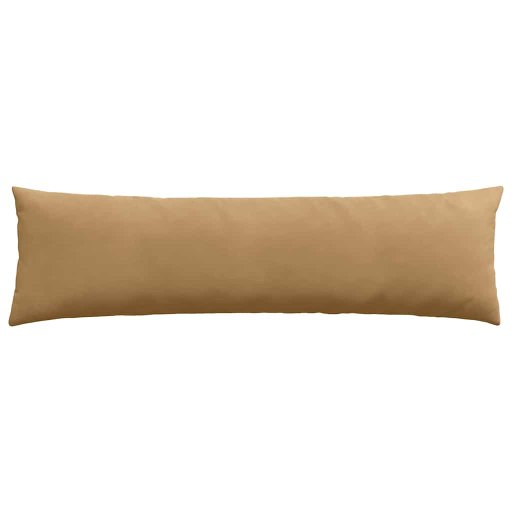Sofa Kussens 2 pcs Bruin 145 x 40 cm Katoen Stof